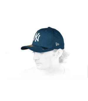 blue white NY cap League Ess 950 Stretch NY cadet blue